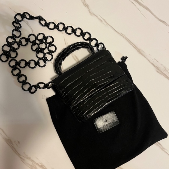 Nancy Gonzalez small black handbag - Picture 9 of 9